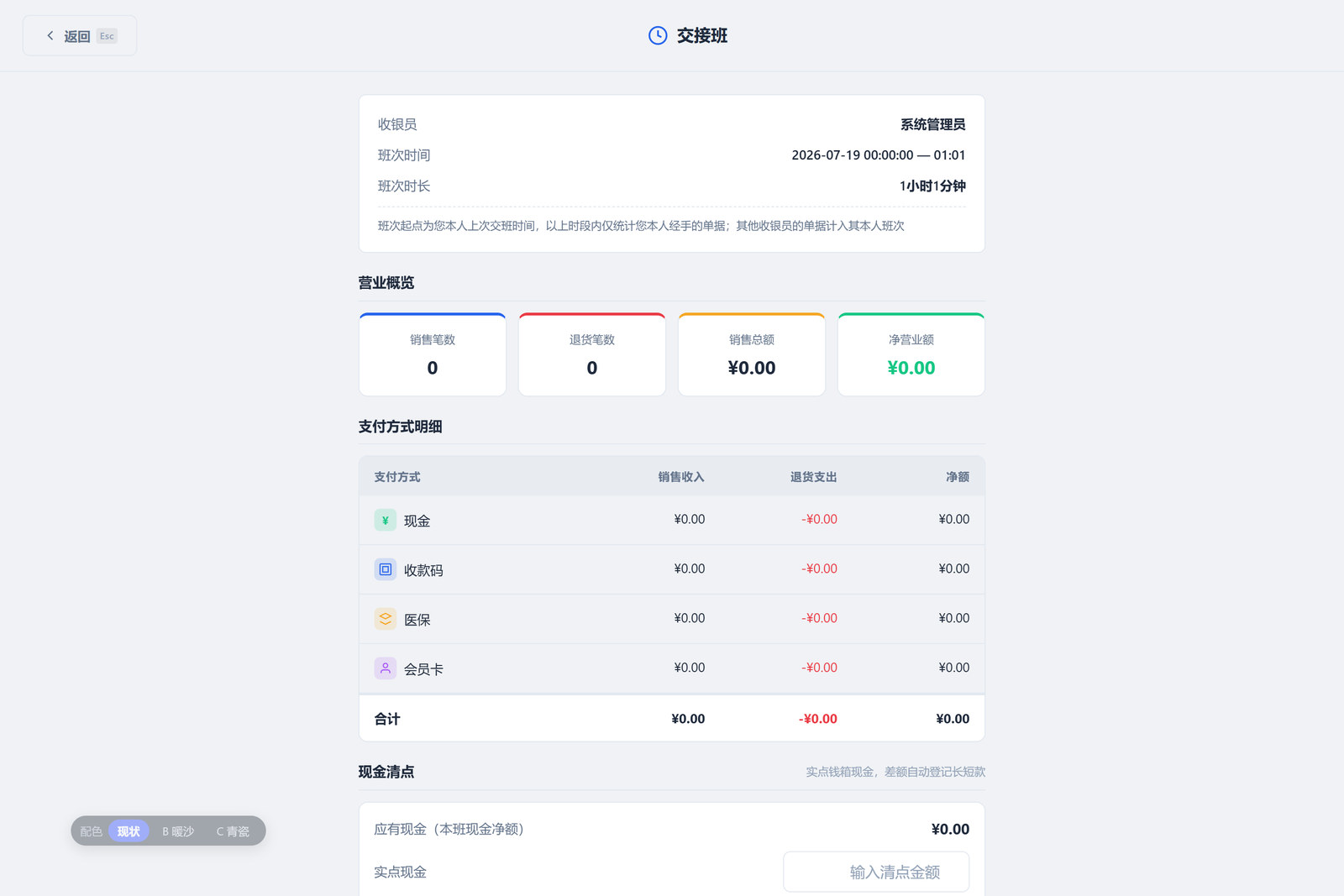 交接班（15.4）